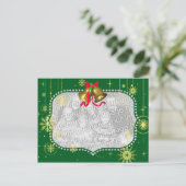 クリスマスフォトフレーム シーズンポストカード (スタンド正面)