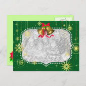 クリスマスフォトフレーム シーズンポストカード (正面/裏面)