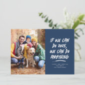 クリスマスフォトブルーなら何でもできる シーズンカード (スタンド正面)