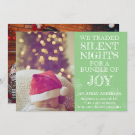 クリスマスフォトベビーのお知らせ 招待状