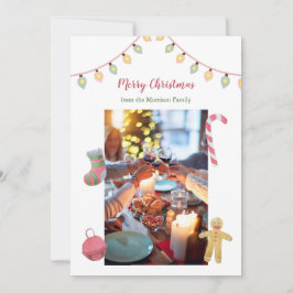 クリスマスフォトホリデーカード、写真クリスマス シーズンカード