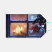 クリスマスフォトホリデーギフトラベル ギフトタグ (正面(横))