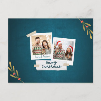 クリスマスフォトポストカード（グリーティング付き） シーズンポストカード