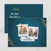 クリスマスフォトポストカード（グリーティング付き） シーズンポストカード (正面/裏面)