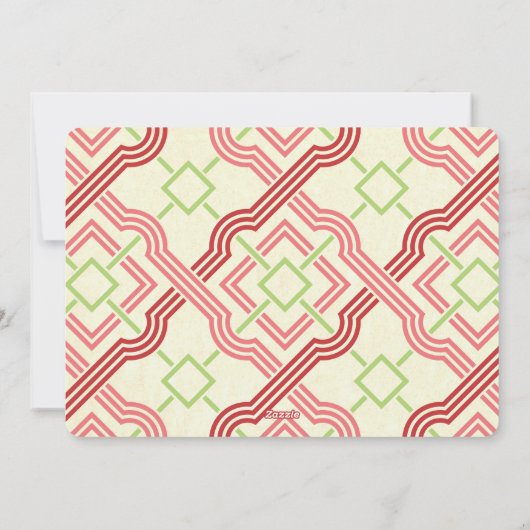 クリスマスフォトメリーカードが非常に小さい シーズンカード (裏面)