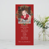 クリスマスフォトラックカード (スタンド正面)