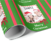 クリスマスフォトラッピング紙 ラッピングペーパー (ロールコーナー)