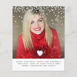 クリスマスフォト予算年レビューレター