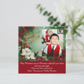 クリスマスフォト伝統的カード シーズンカード (スタンド正面)