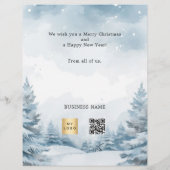 クリスマスフォト冬の景観事業 チラシ (裏面)