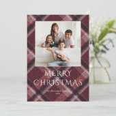 クリスマスフォト数々のレッド シーズンカード (スタンド正面)