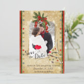 クリスマスフォト日付の保存 セーブザデート (スタンド正面)