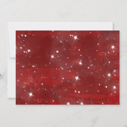 クリスマスフォト日付の保存 セーブザデート (裏面)