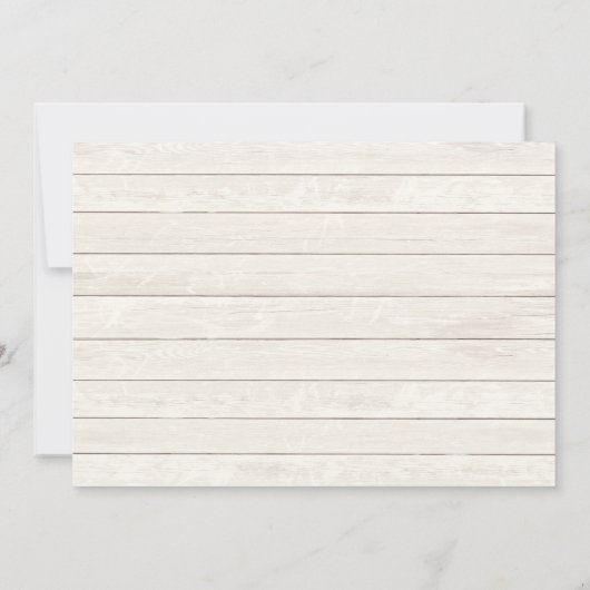 クリスマスフォト日付の保存 招待状 (裏面)