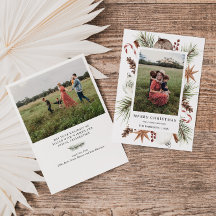 クリスマスフォト素朴フレーム