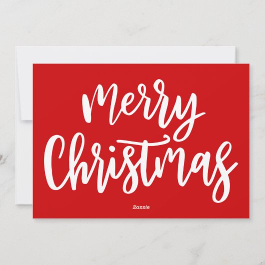 クリスマスフォト雪筆の台本 シーズンカード (裏面)