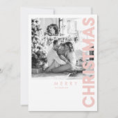 クリスマスフォト |ピンクのメリークリスマス (正面)