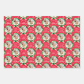 クリスマスフォト ラッピングペーパーシート (正面2)