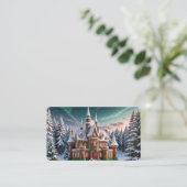 クリスマスフォレストのマークからジンジャーブレッド城 名刺 (スタンド正面)