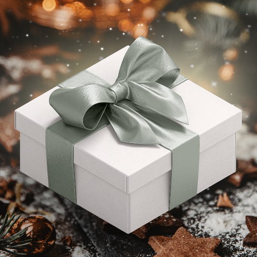 クリスマスフォレストグリーン8C9385 サテンリボン