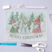 クリスマスフォレスト格言 薄葉紙 (クラフト)