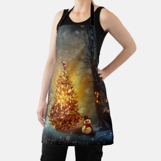 クリスマスフォレスト。 エプロン (インサイチュ)