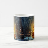 クリスマスフォレスト。 コーヒーマグカップ (中央)