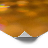 クリスマスフォレスト:シルエット冬の壁紙。 ポスター (角)