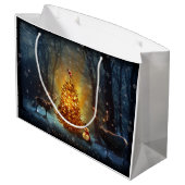 クリスマスフォレスト。 ラージペーパーバッグ (裏面アングル)