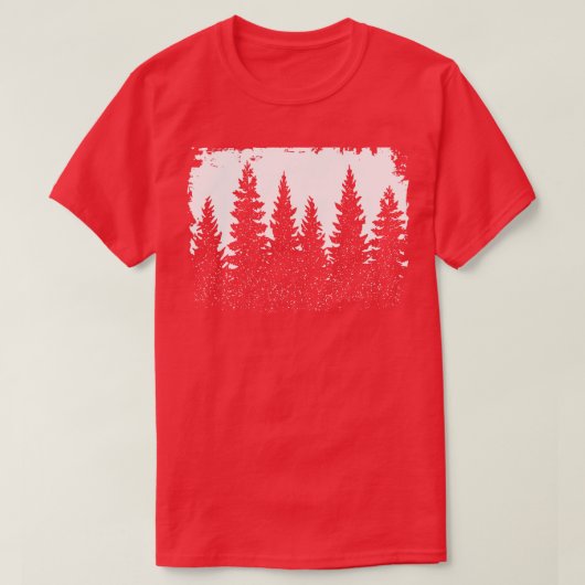 クリスマスフォレスト Tシャツ (デザイン正面)