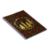 クリスマスフォレ書ストのノート ノートブック (右側)