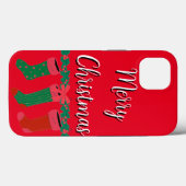 クリスマスフォンケース Case-Mate iPhoneケース (裏面 (横))