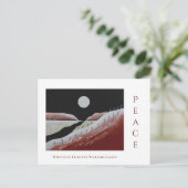 クリスマスフォークアートデザートサウスウエストピース シーズンポストカード (スタンド正面)