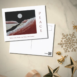 クリスマスフォークアートデザートサウスウエストピース シーズンポストカード