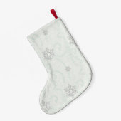 クリスマスフォークウィムジー3Dレタリング パーソナライズされた スモールクリスマスストッキング (裏面 (吊り時))