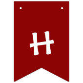 クリスマスフォークウィムジー バンティングフラッグ (第2の旗)