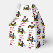 クリスマスフォークリフトトラック フェイバーボックス (裏面サイド)