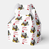 クリスマスフォークリフトトラック フェイバーボックス (正面サイド)