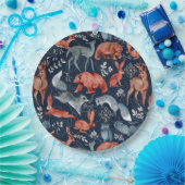 クリスマスフォーク魔法動植物学 ペーパープレート (パーティー)