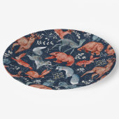 クリスマスフォーク魔法動植物学 ペーパープレート (アングル)