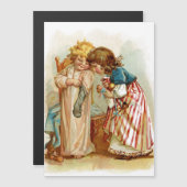 クリスマスフォーシスターズホリデーカード (正面/裏面)