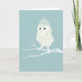 クリスマスフクロウの木の枝 – クリスマス