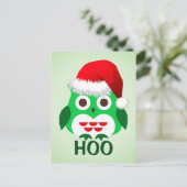 クリスマスフクロウトレンドフー シーズンポストカード (スタンド正面)