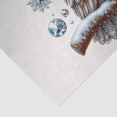 クリスマスフクロウホリデイティッシュペーパー 薄葉紙 (詳細)