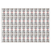 クリスマスフクロウホリデーテーブルクロス テーブルクロス (正面(横))