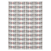 クリスマスフクロウホリデーテーブルクロス テーブルクロス (正面)