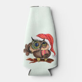 クリスマスフクロウボトルクール ボトルクーラー (正面)