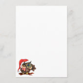 クリスマスフクロウメニュー メニュー (裏面)