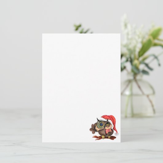 クリスマスフクロウメニュー メニュー (スタンド正面)