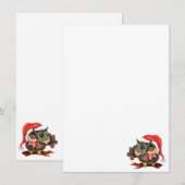 クリスマスフクロウメニュー メニュー (正面/裏面)